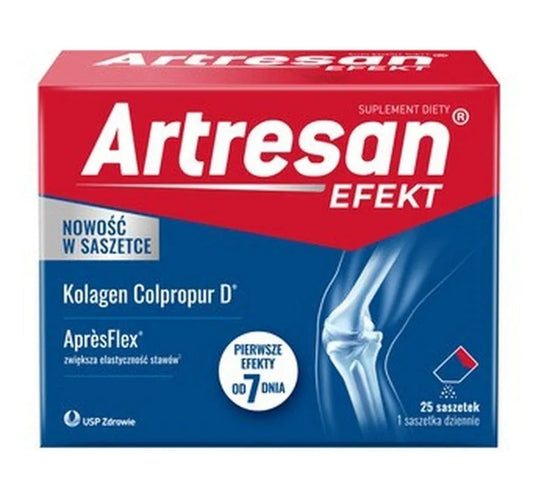Boswellia serrata extract ApresFlex®, vitamin C, copper, manganese, Artresan Effect 25 sachets - UKDorf 