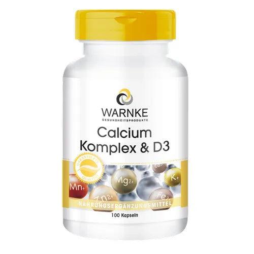 CALCIUM COMPLEX & D (D3 with magnesium) capsules - UKDorf 