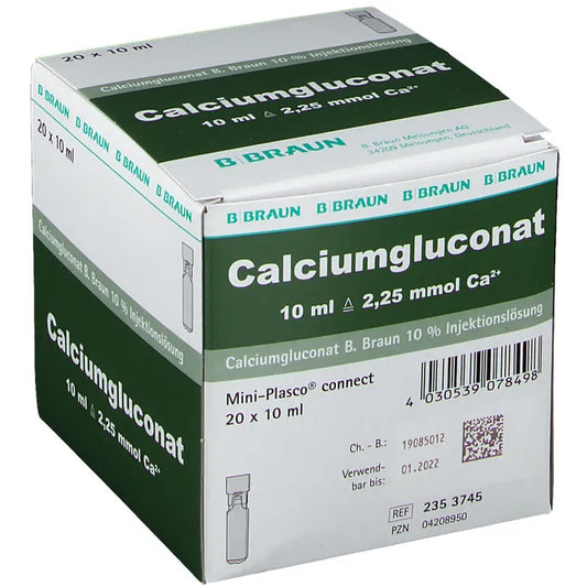 CALCIUM GLUCONATE 10% MPC Injection solution - UKDorf 