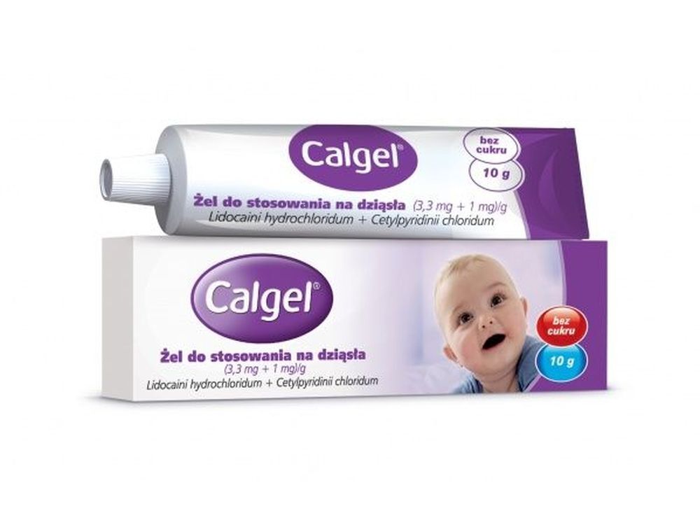 CALGEL gel 10g, calgel teething gel