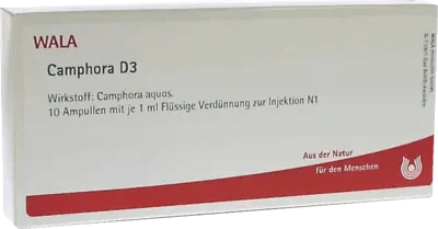 CAMPHORA D 3 ampoules - UKDorf 