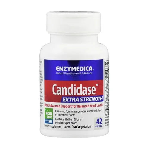 CANDIDASE Extra Strength Capsules, Enzymes (enzyme) and plant - UKDorf 