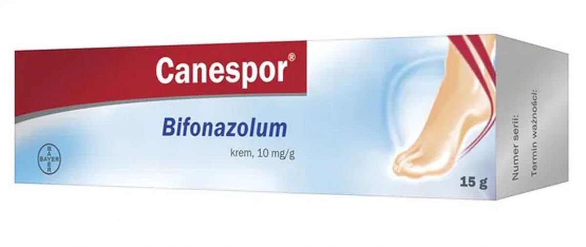 CANESPOR cream, relieves symptoms of fungal skin infections