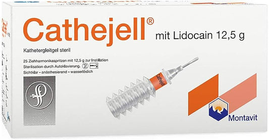 CATHEJELL Lidocaine sterile lubricant ZHS 12.5 g 25 pcs