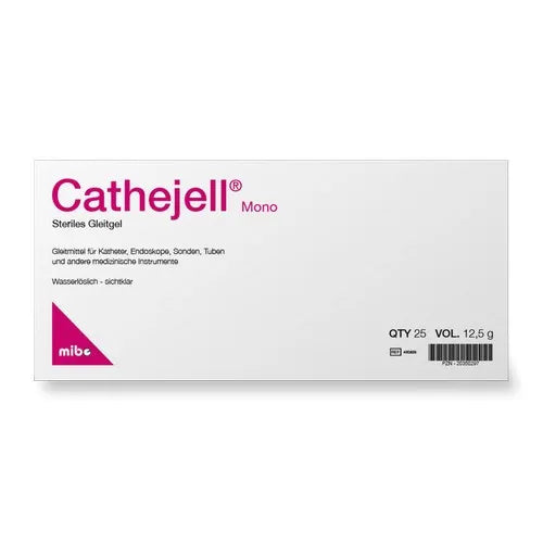 lubricant for catheters, endoscopes, probes, tubes, CATHEJELL Mono sterile lubricant ZHS 12.5 g 25 pcs