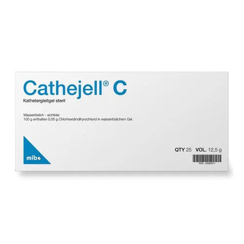CATHEJELL C sterile lubricant ZHS 12.5 g 25 pcs