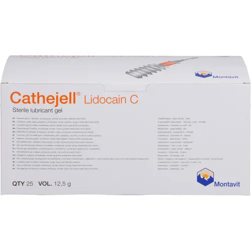 CATHEJELL Lidocaine C sterile lubricant ZHS 12.5 g 25 pcs - 2