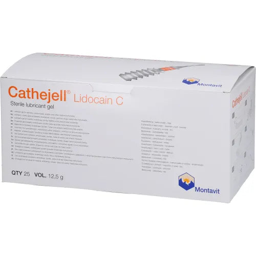 CATHEJELL Lidocaine C sterile lubricant ZHS 12.5 g 25 pcs - 3