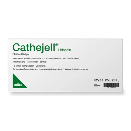 CATHEJELL Lidocaine sterile lubricant ZHS 12.5 g 25 pcs