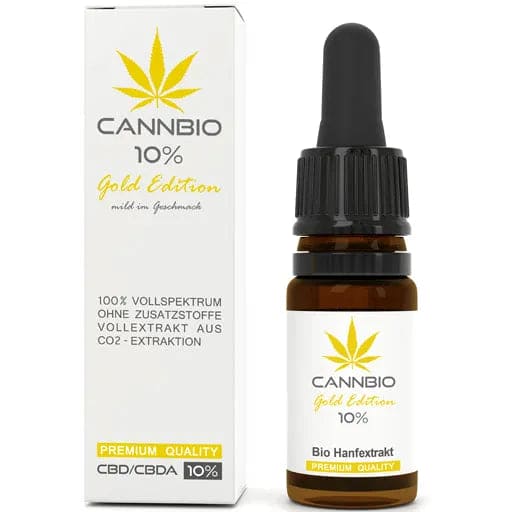 CBD 10% CANNBIO gold edition mild taste Tro. - UKDorf 