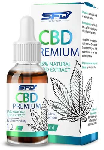 CBD 15% PREMIUM oil 12ml - UKDorf 