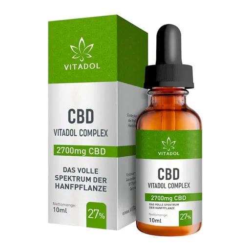 CBD 27% Organic Hemp Extract Oil Vitadol Complex - UKDorf 