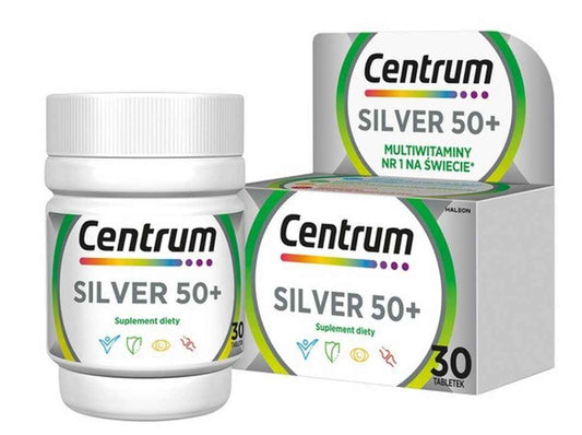CENTRUM SILVER 50+ Vitamin and mineral set 30 tablets