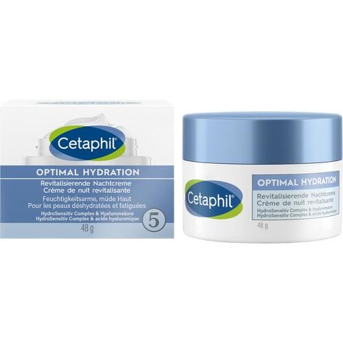 CETAPHIL Optimal Hydration Revitalizing Night Cream 48 g