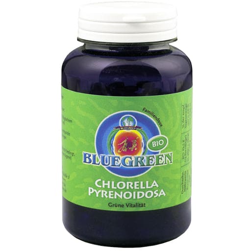 CHLORELLA PYRENOIDOSA Organic Bluegreen pellets - UKDorf 