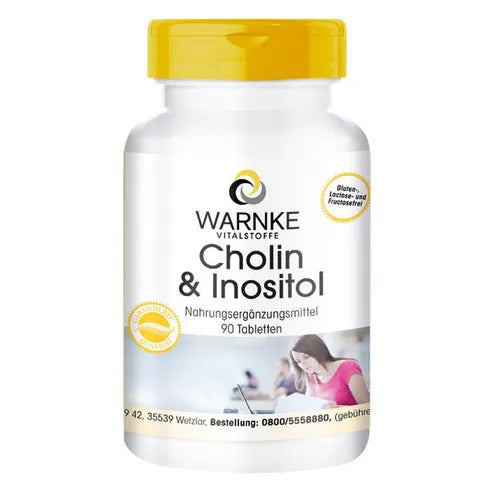 CHOLINE & INOSITOL tablets 90 pcs - UKDorf 