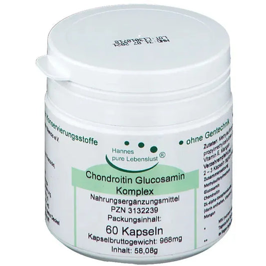 CHONDROITIN GLUCOSAMINE+C Complex Vegi Capsules - UKDorf 