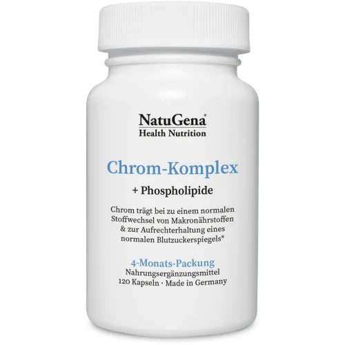 CHROMIUM COMPLEX high dose + lecithin vegan - UKDorf 