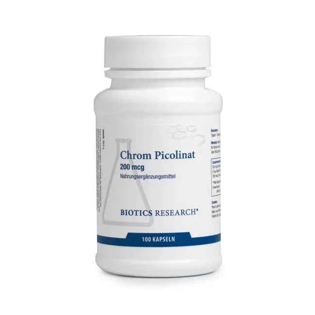 CHROMIUM PICOLINATE 200 μg capsules