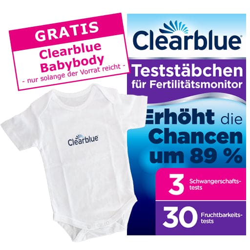CLEARBLUE FERTILITY MONITOR TEST 30+3 WITH BODY - UKDorf 