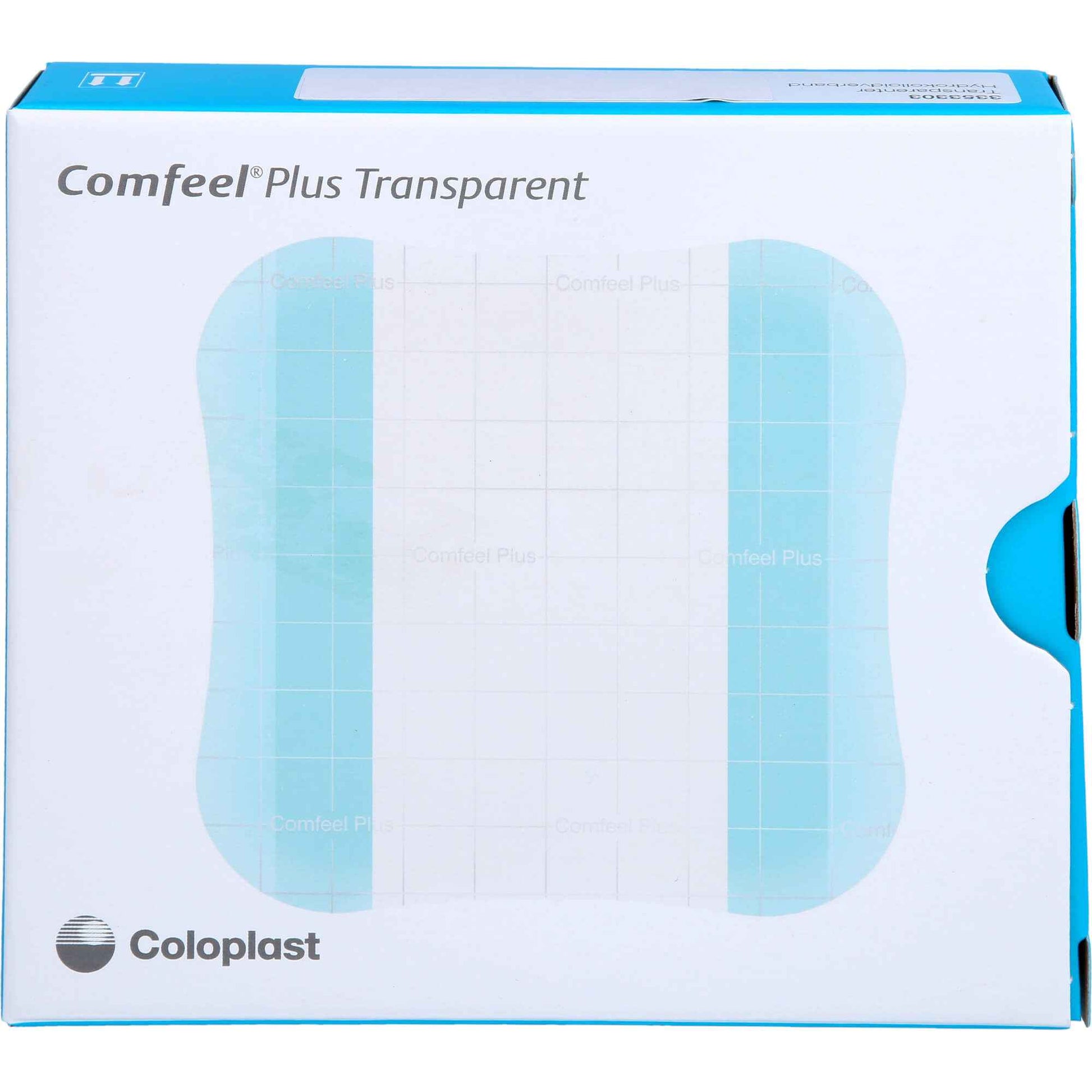 COMFEEL Plus Transparent Hydrocolloid Connector 10x10 cm