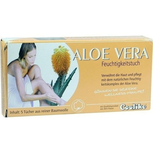 COOLIKE Aloe Vera Moisturizing Wipes 5 pcs - 6