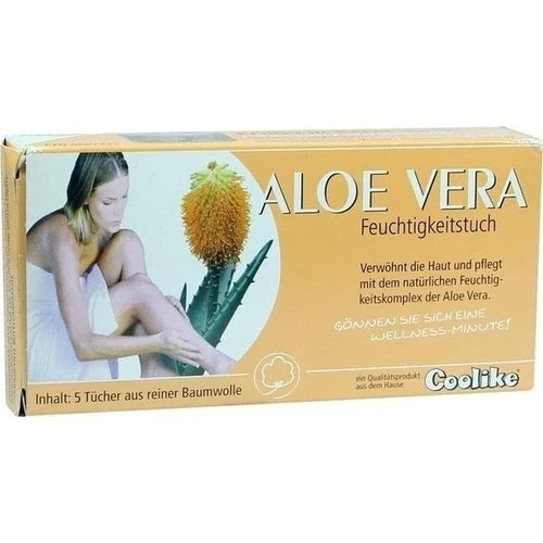COOLIKE Aloe Vera Moisturizing Wipes 5 pcs - 7