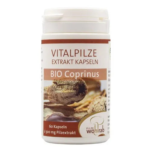COPRINUS ORGANIC medicinal mushroom extract capsules - UKDorf 