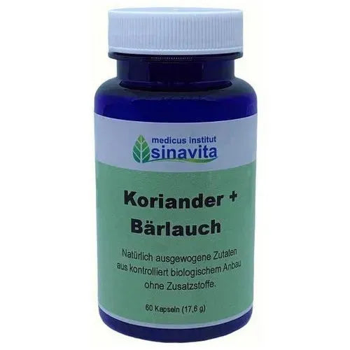 CORIANDER+WILD GARLIC capsules - UKDorf 