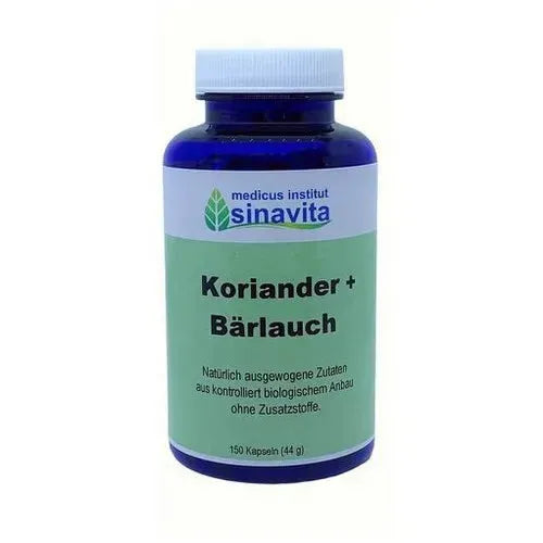 CORIANDER+WILD GARLIC capsules - UKDorf 