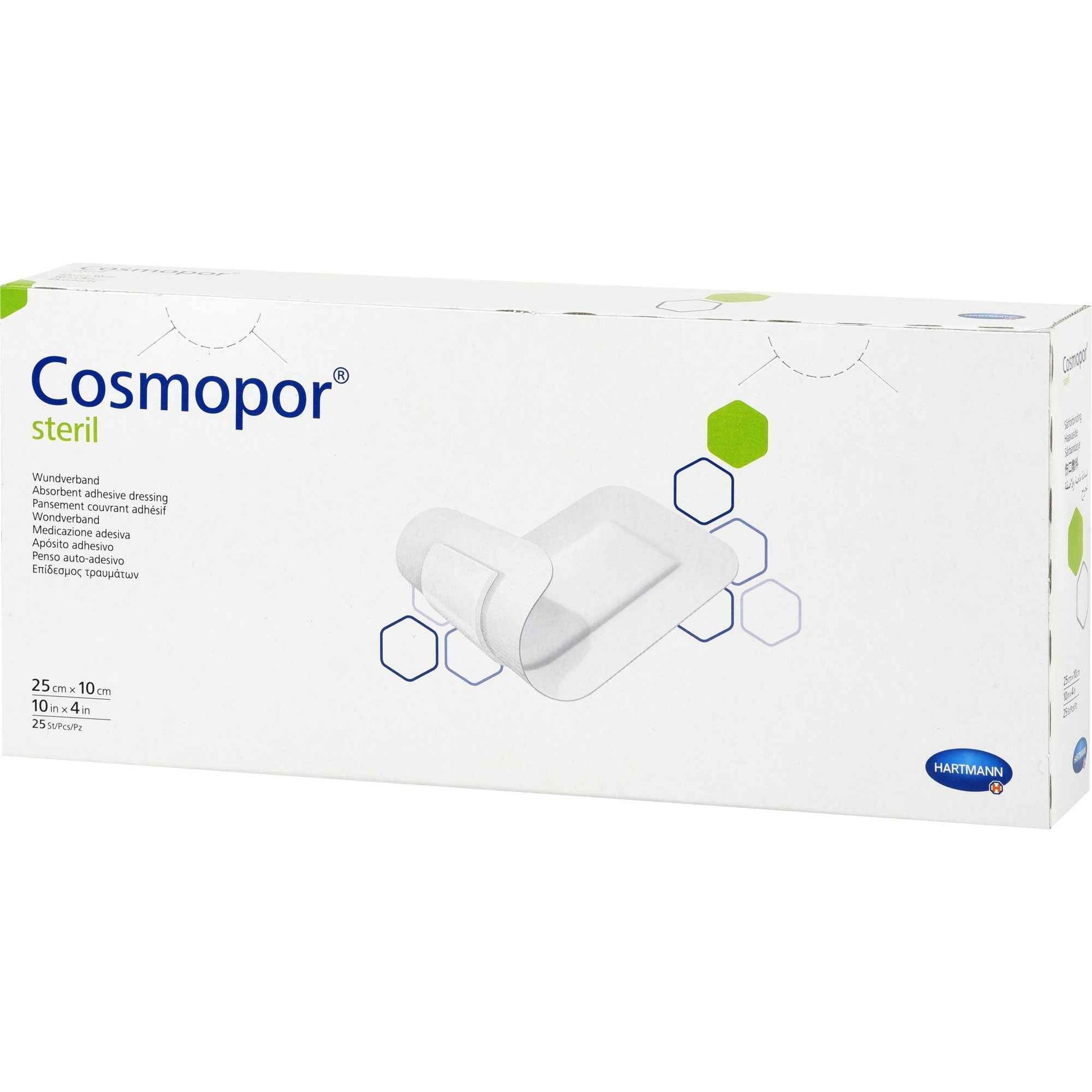 COSMOPOR sterile wound dressing 10x25 cm