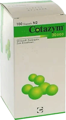 COTAZYM 30,000 pellets enteric-coated capsules - UKDorf 