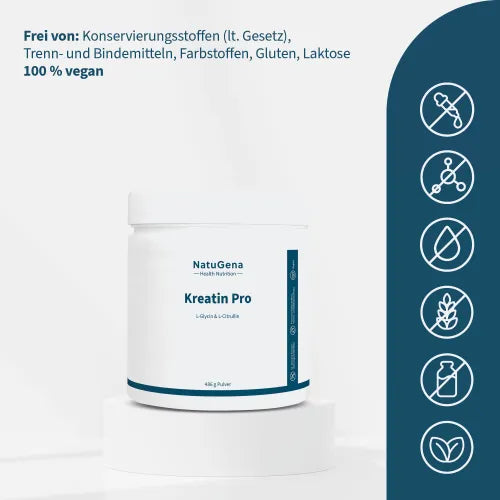 CREATINE PRO L-Glycine & L-Citrulline vegan powder 486 g - 3
