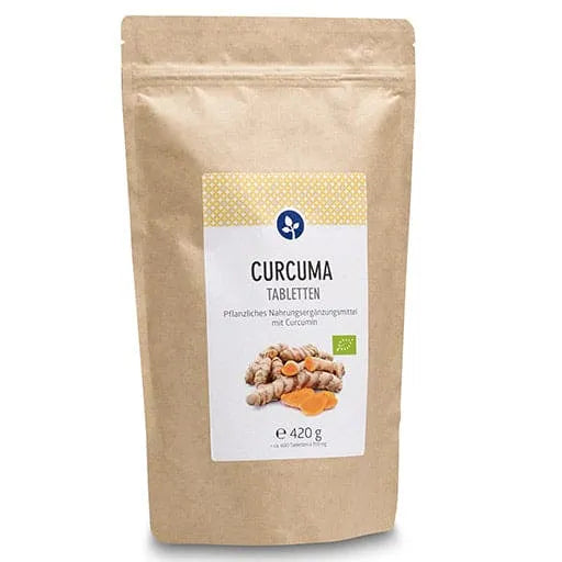 CURCUMA 600 mg organic tablets - UKDorf 