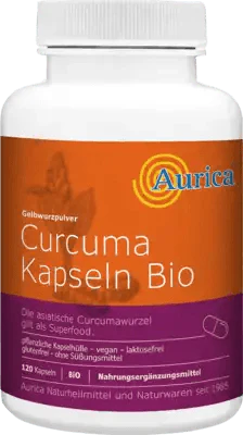 CURCUMA, turmeric powder CAPSULES organic - UKDorf 