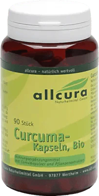 CURCUMA, turmeric powder, higher curcuminoid, piperine CAPSULES, organic - UKDorf 