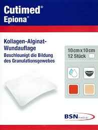 CUTIMED Epiona 10x10 cm Wundauflage 12 Pieces