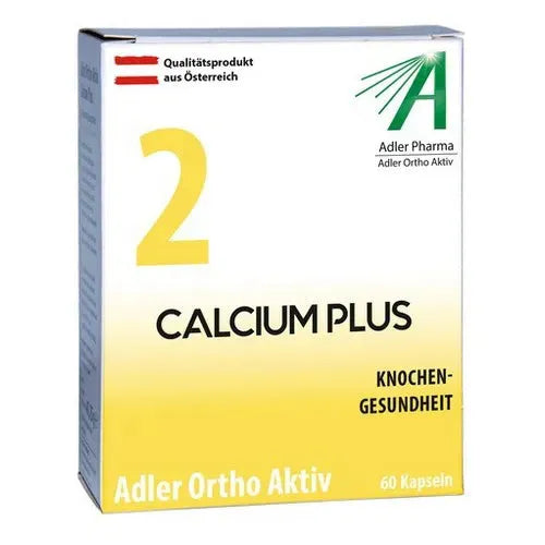 Calcium Plus, Vitamin D, Ortho Active Capsules No.2 - UKDorf 