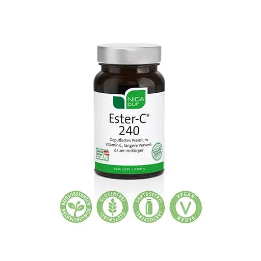 Calcium ascorbate, Vitamin C, Ester-C 240 capsules - UKDorf 