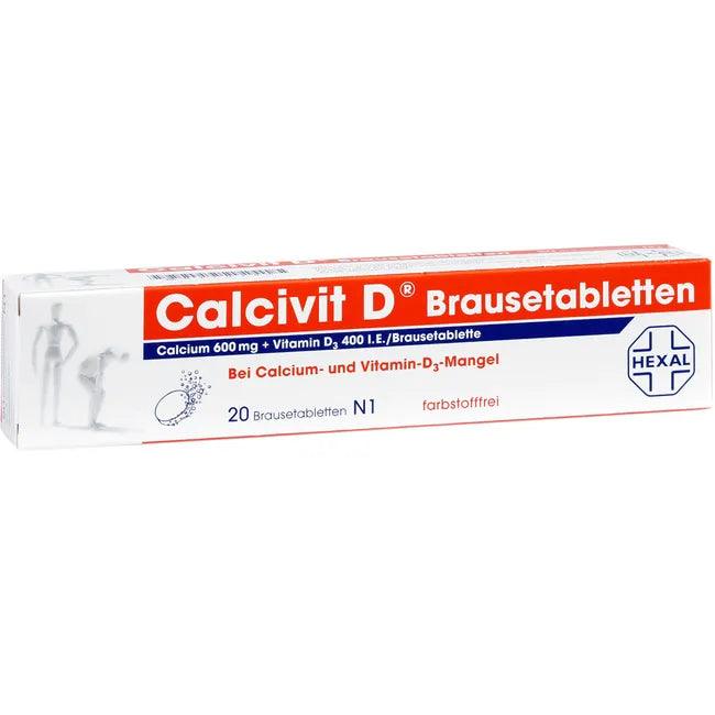 Calcium carbonate, colecalciferol, CALCIVIT D effervescent tablets - UKDorf 