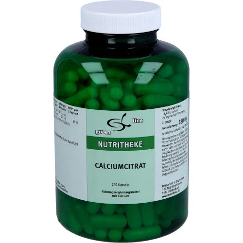 Calcium citrate capsules, 240 pieces