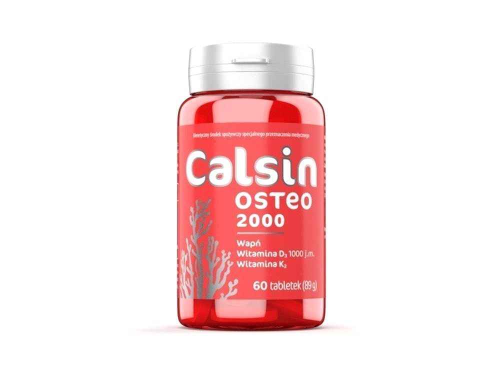 Calsin Osteo 2000 x 60 tablets, skeletal system