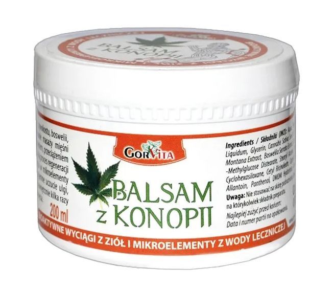 Cannabis balm 200ml, hemp balm, cannabis oil
