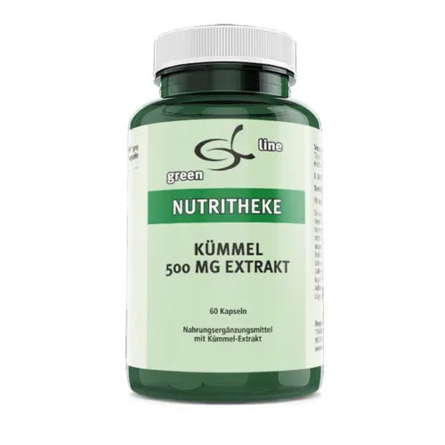 Caraway 500 mg extract capsules, 60 count
