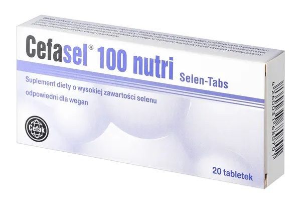 CEFASEL NUTRI 100 Selen, selenium supplement