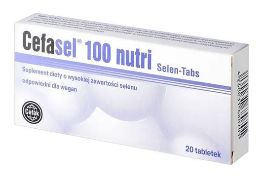 CEFASEL NUTRI 100 Selen, selenium supplement
