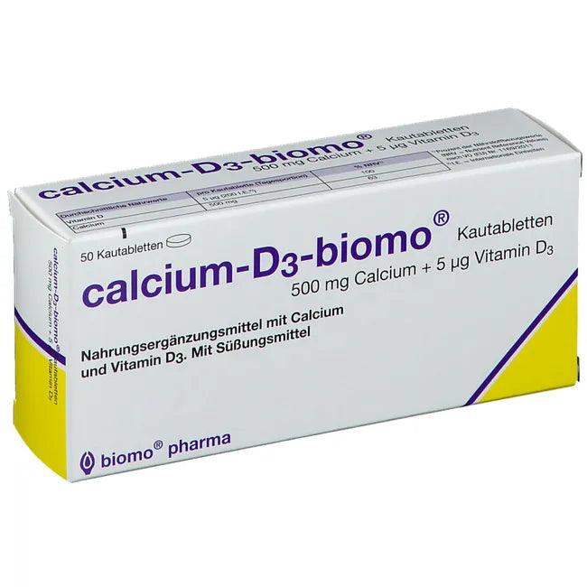 Chewable calcium uk, CALCIUM-D3-biomo chewable tablets 500+D - UKDorf 