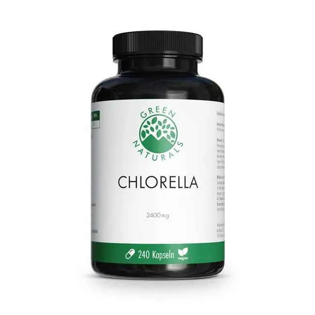 Chlorella Capsules 2400 mg vegan 240