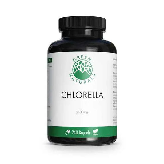 Chlorella Capsules 2400 mg vegan 240