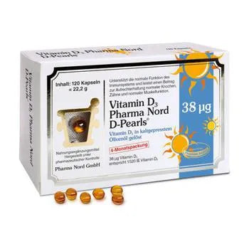 Cholecalciferol, VITAMIN D3, PHARMA Nord D-Pearls